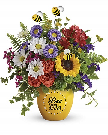 Get Well Flowers Bouquet