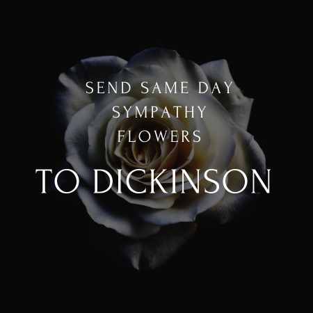 funeral & sympathy flowers delivery  in Dickinson