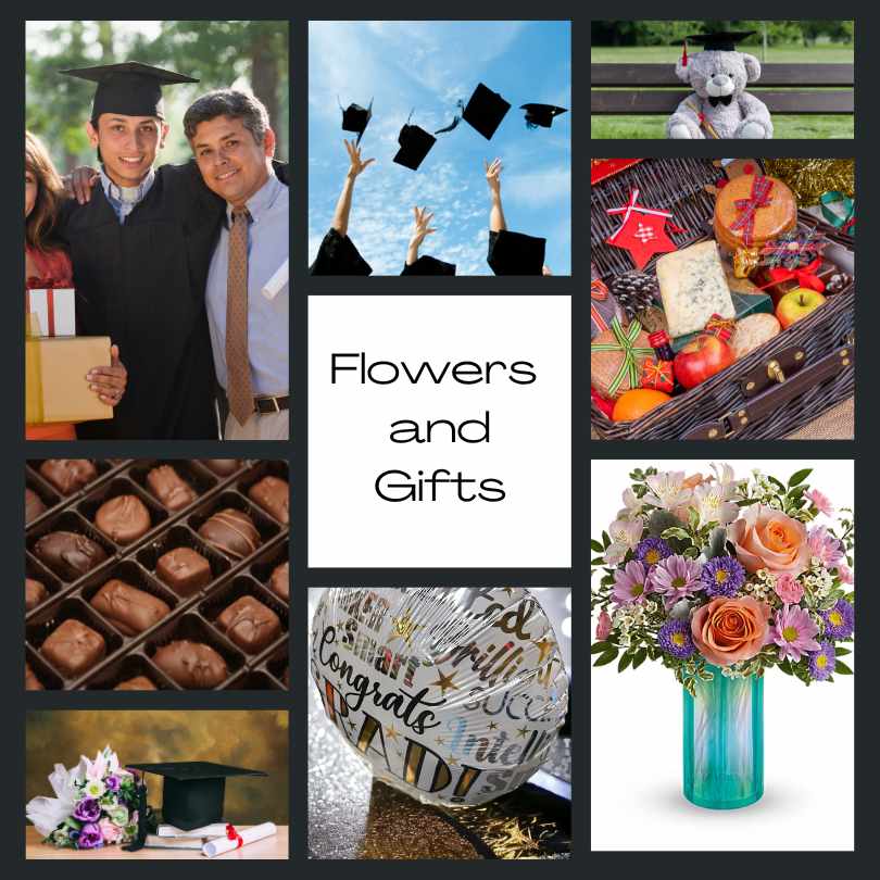gift ideas for flowers and graduations